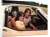 1970s Young Couple Man Woman Sitting Cockpit Of Chevrolet Corvette Car Sports by Anonymous
