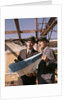 1960s Two Men With Blueprints At Construction Site by Anonymous