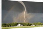 Tornado near House in Kansas by Anonymous