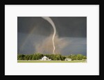 Tornado near House in Kansas by Anonymous