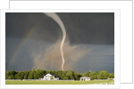 Tornado near House in Kansas by Anonymous