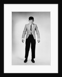 1950s 1960s Overgrown Boy In Tight Suit by Anonymous