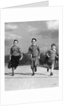 1930s Three Boys Running School Books by Anonymous