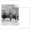1930s Three Boys Running School Books by Anonymous