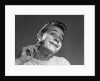 1950s Young Man Shaving With Safety Razor by Anonymous