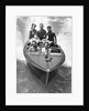 1930s Couples Five Men And Women Riding In Runabout Power Boat by Anonymous