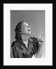 1940s 1950s Woman Gargling by Anonymous