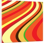 Retro Wave Pattern by Anonymous