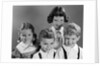 1950s Portrait Of Four Children Two Boys And Two Girls by Anonymous