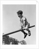 1930s 1940s Excited Boy On Seesaw Playing by Anonymous