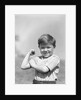 1930s Boy Making Strong Muscle Flexing Arm by Anonymous