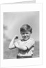 1930s Boy Making Strong Muscle Flexing Arm by Anonymous