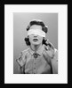1950s Woman Blindfolded by Anonymous