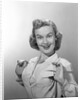 1950s Portrait Of Proud Woman by Anonymous