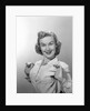1950s Portrait Of Proud Woman by Anonymous
