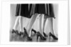 1940s Women Legs Only Walking High Heeled Shoes by Anonymous