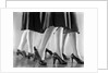 1940s Women Legs Only Walking High Heeled Shoes by Anonymous