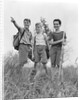 1940s Three Boys Hiking Field by Anonymous
