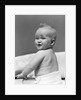 1940s Baby In Diaper Looking Back Over Shoulder With Funny Facial Expression by Anonymous