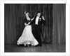 1940s Couple Man And Woman In Formal Wear Ballroom Dancing On Stage by Anonymous