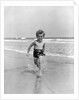 1930s Little Toddler Running In Surf by Anonymous