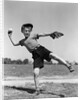1930s Boy Pitching Throwing Baseball by Anonymous