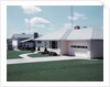 1950s Suburban Single Family House Driveway Garage by Anonymous