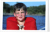 Young Boy Wearing Red Life Preserver by Anonymous