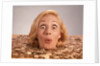 1960s Silly Wacky Expression On Funny Woman Drowning In Luck by Anonymous