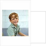 1970s Portrait Of Boy With Red Hair And Freckles by Anonymous