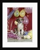 1960s Puppy Dog Balloons Party And Colorful Streamers by Anonymous