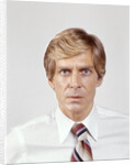 1970s Portrait Of Intense Businessman Salesman In Shirt Sleeves Looking At Camera by Corbis