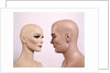 Couple Man Woman Male Female Bald Mannequin Dummy Model by Anonymous