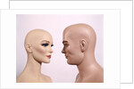 Couple Man Woman Male Female Bald Mannequin Dummy Model by Anonymous