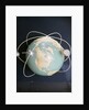 1950s 1960s Model Of Satellites Orbiting The Globe by Anonymous