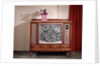1960s Televison Showing Crowd Of People by Anonymous