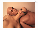 1970s Couple Nude Man Woman Mannequins Models Dummies Fake Unreal People by Anonymous