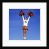 Teenage Girl Cheerleading by Anonymous