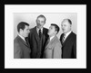 1960s Quartet Of Four Businessmen Salesmen Singing Harmony Together by Anonymous