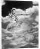 1930s Montage Baby Sitting On Top Of The World Earth Globe In Clouds Holding Happy New Year Banner by Anonymous