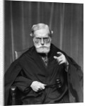 1930s Stern Elderly Judge With Beard And Glasses Pointing At Camera by Anonymous