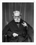 1930s Stern Elderly Judge With Beard And Glasses Pointing At Camera by Anonymous