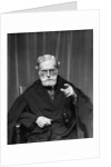 1930s Stern Elderly Judge With Beard And Glasses Pointing At Camera by Anonymous