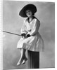 1910s 1920s Woman Wearing Dress With Sailor Style Collar by Anonymous