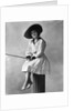 1910s 1920s Woman Wearing Dress With Sailor Style Collar by Anonymous