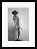 1900s 1910s Woman With Gibson Girl Hair Style Ringing Out Wet Chemise Hemline by Anonymous