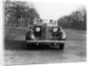 1930s 1935 Couple Driving Packard Convertible Automobile by Anonymous