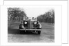 1930s 1935 Couple Driving Packard Convertible Automobile by Anonymous