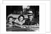 1930s Family Portrait Man Father Woman Mother Boy Son Riding In Convertible Automobile by Anonymous