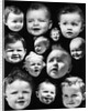 1930s Montage Of Baby Heads With Various Expressions by Anonymous